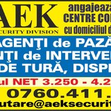 Agenti paza, interventie, sefi de tura, dispeceri